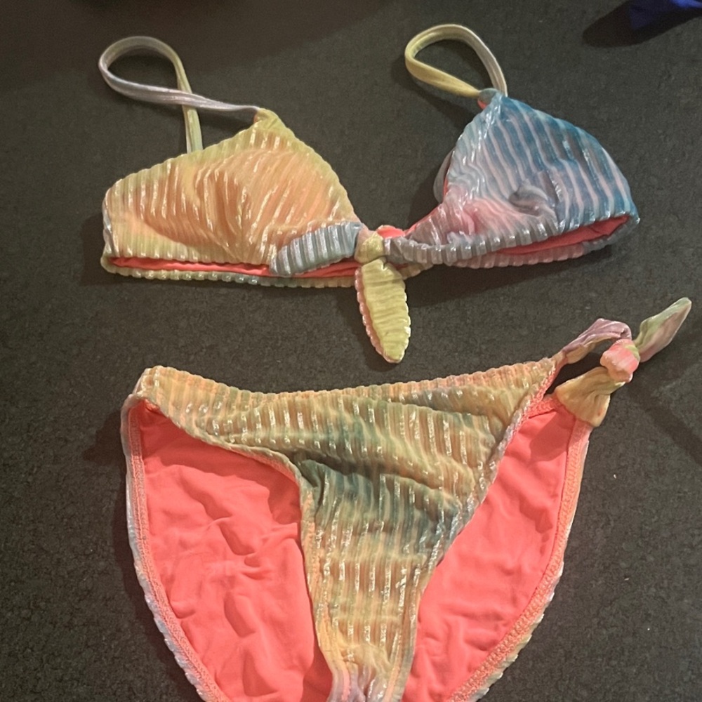 Dippin' Daisy's Multicolor Bikini Set — NWT - Picture 1 of 8